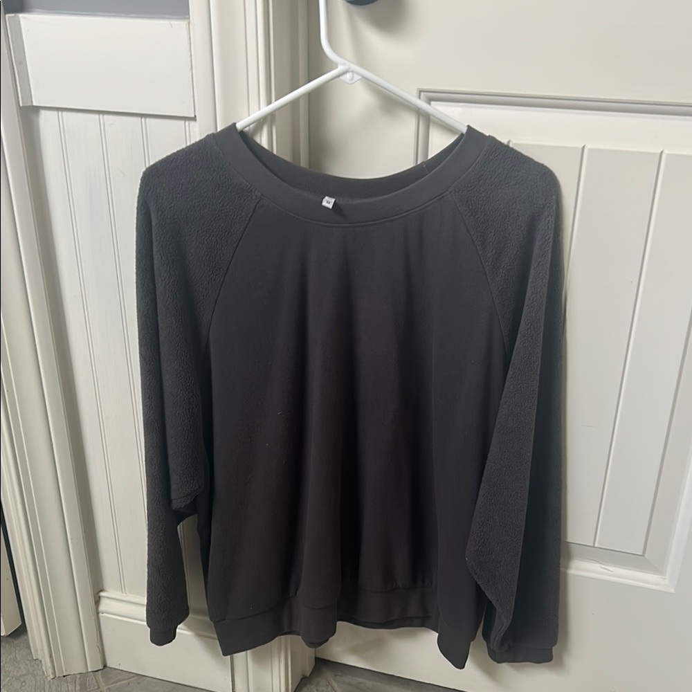 Women's Z Supply Charcoal Swearshirt Top